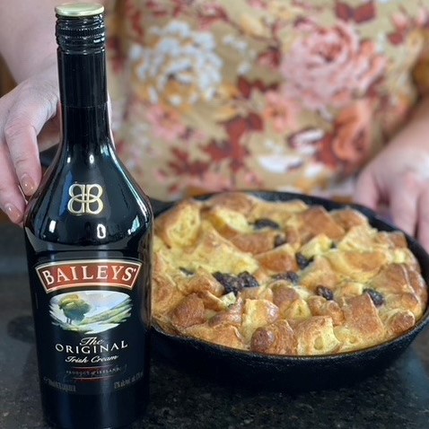 BAILEYS BREAD AND BUTTER PUDDING